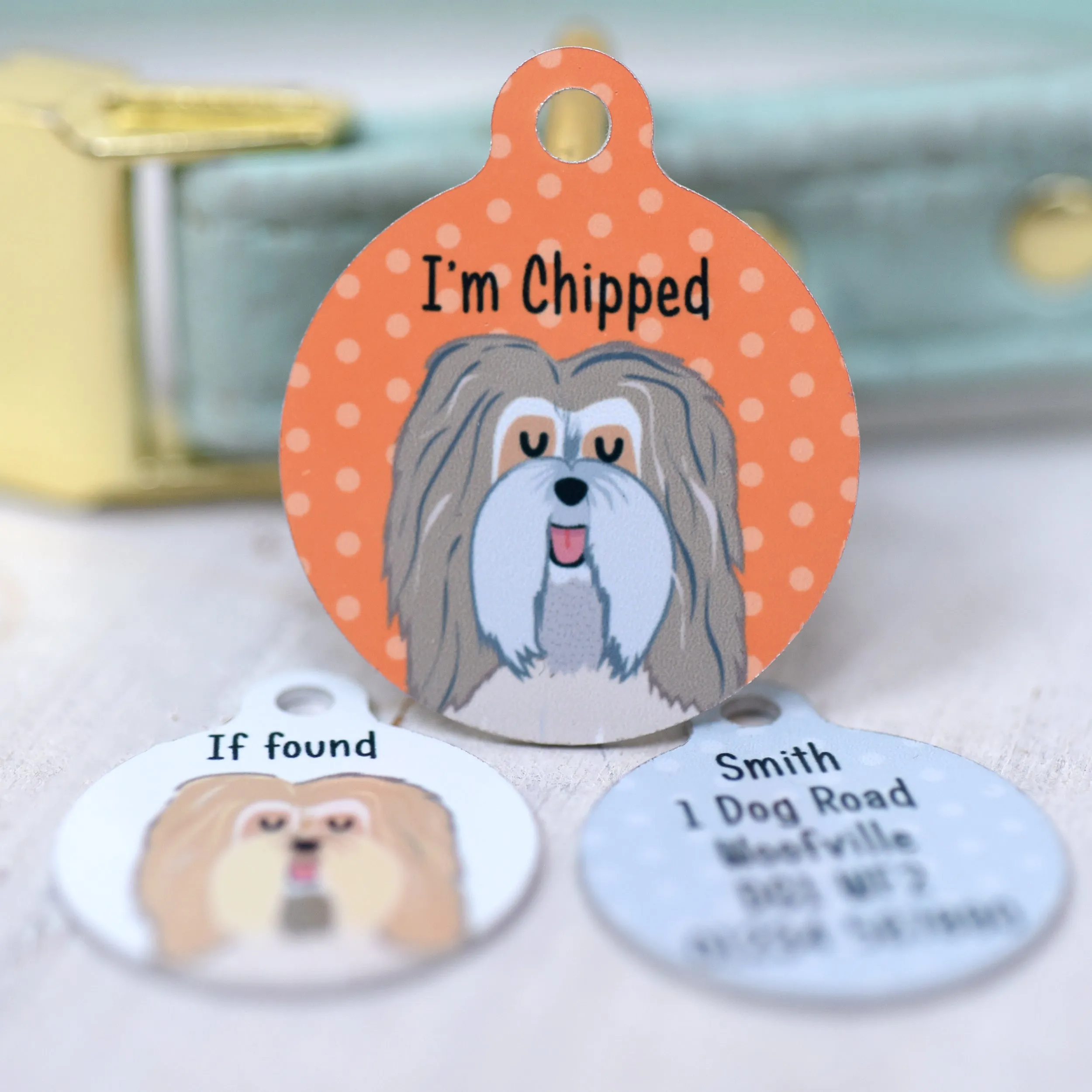 Havanese Personalised Dog Tag