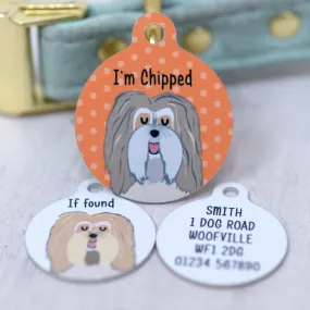 Havanese Personalised Dog Tag
