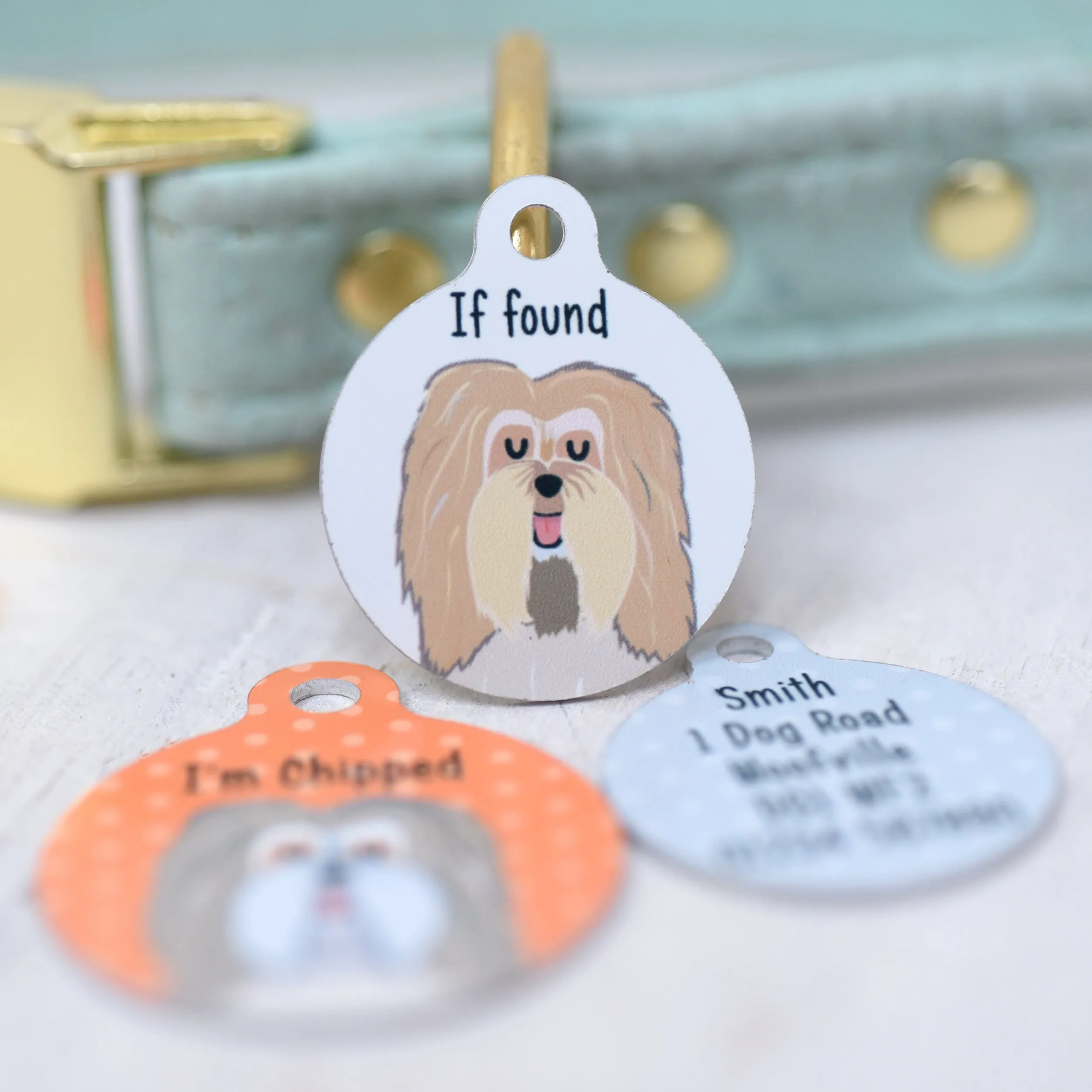 Havanese Personalised Dog Tag