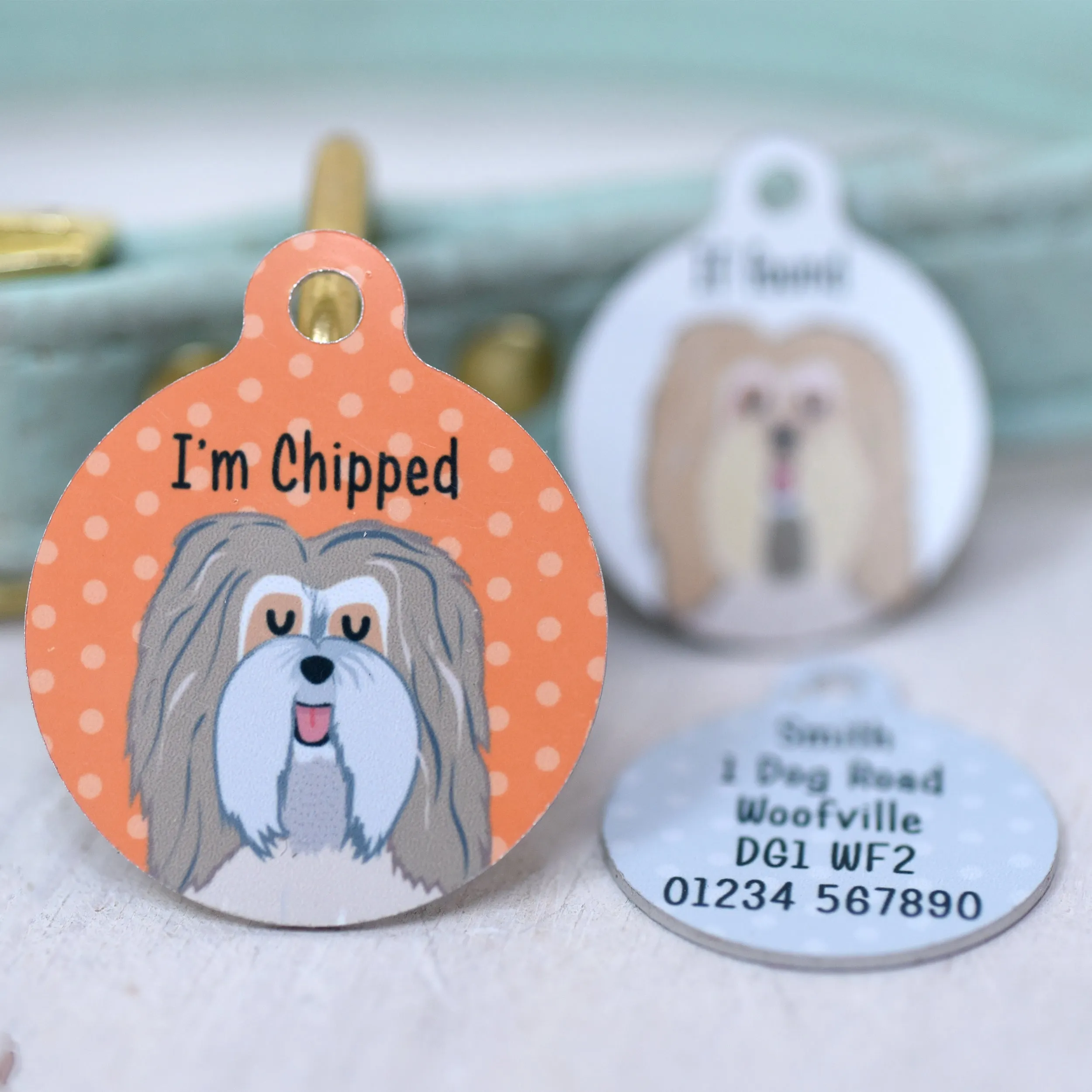 Havanese Personalised Dog Tag
