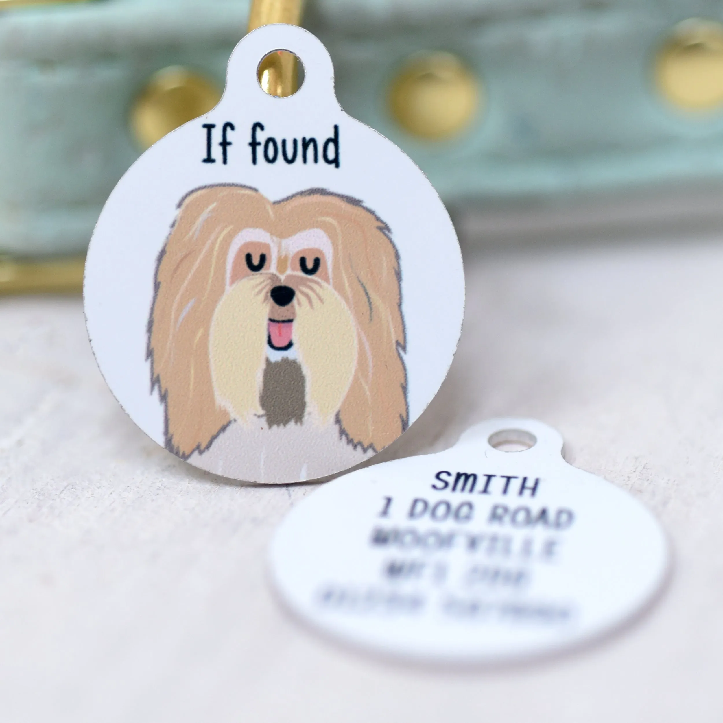 Havanese Personalised Dog Tag