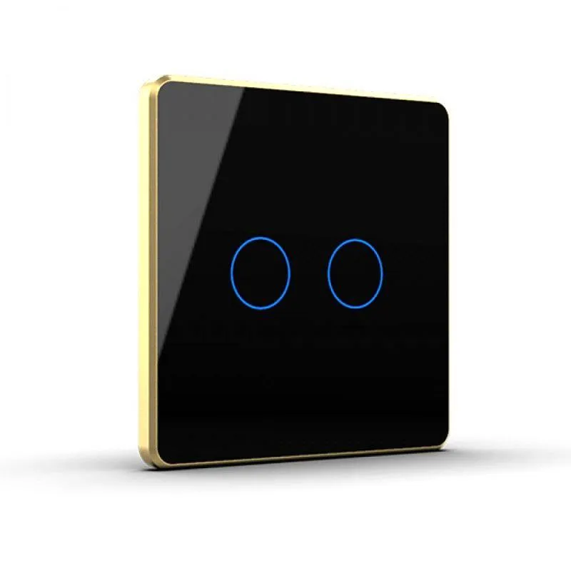 HOGAR SMART DOUBLE TOUCH SWITCH PANELS BUILT-IN AUTOMATION