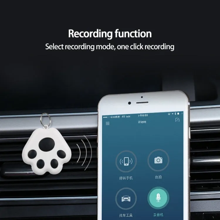 HYC09 Smart Bluetooth GPS Tracker for Pets - Mini Wearable Locator Device