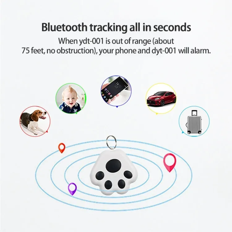 HYC09 Smart Bluetooth GPS Tracker for Pets - Mini Wearable Locator Device