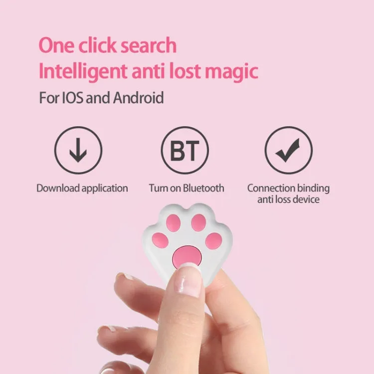HYC09 Smart Bluetooth GPS Tracker for Pets - Mini Wearable Locator Device