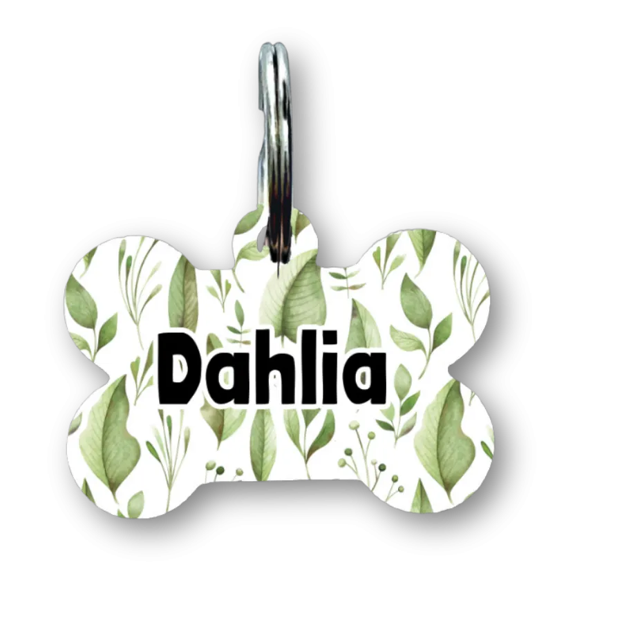 Infinite Green Bone Dog Tag