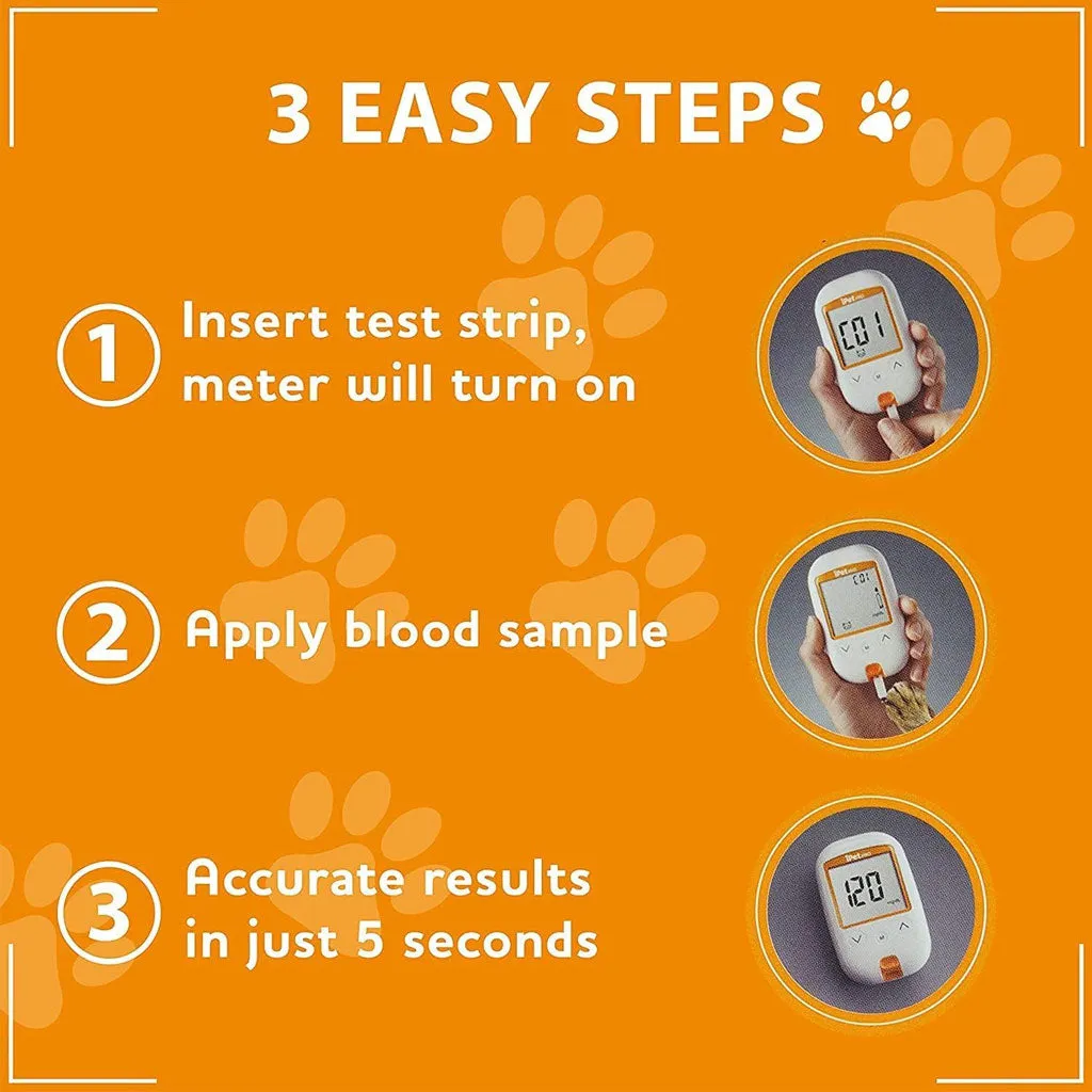 iPet PRO Blood Glucose Monitoring System Starter Kit for Dogs & Cats
