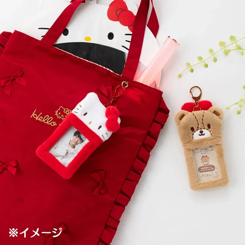 Japan Sanrio - Cinnamoroll Boa Fabric Trading Card Holder (Enjoy Idol)