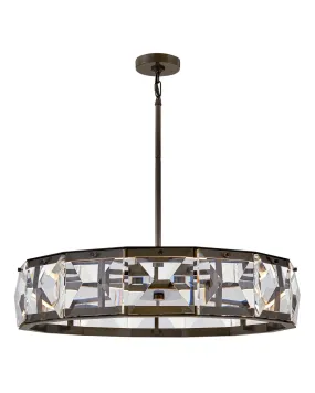 Jolie LED Chandelier in Black Oxide