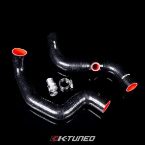 K-Tuned K20 Driver-Side Swap Rad Hose Kit with Rad Brackets - 94-01 Integra, 92-00 Civic, (EG/EK/DC2) - K92-KIT-DRB