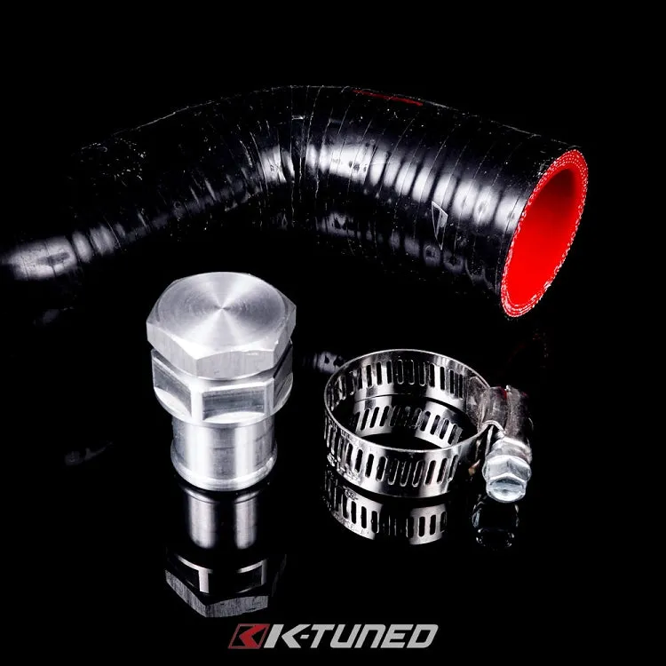 K-Tuned K20 Driver-Side Swap Rad Hose Kit with Rad Brackets - 94-01 Integra, 92-00 Civic, (EG/EK/DC2) - K92-KIT-DRB