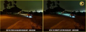 KC HiLites Gravity® LED Pro 7" Headlight DOT Pair Pack System - Jeep JL/Gladiator