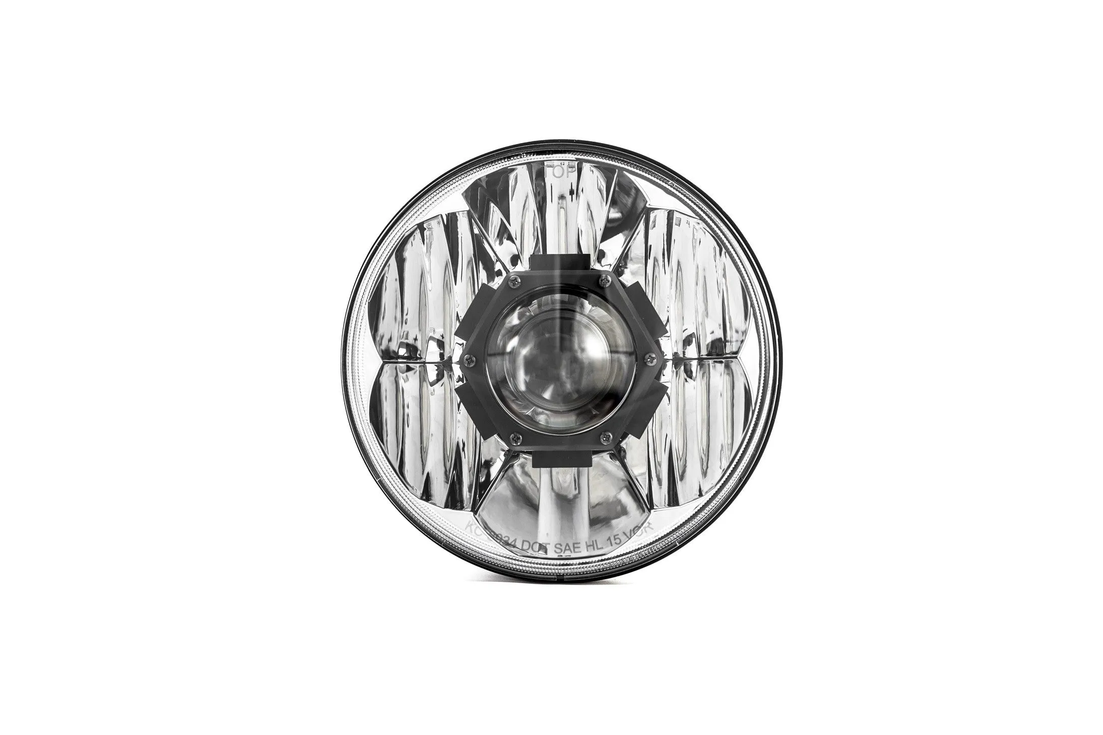 KC HiLites Gravity® LED Pro 7" Headlight DOT Pair Pack System - Jeep JL/Gladiator