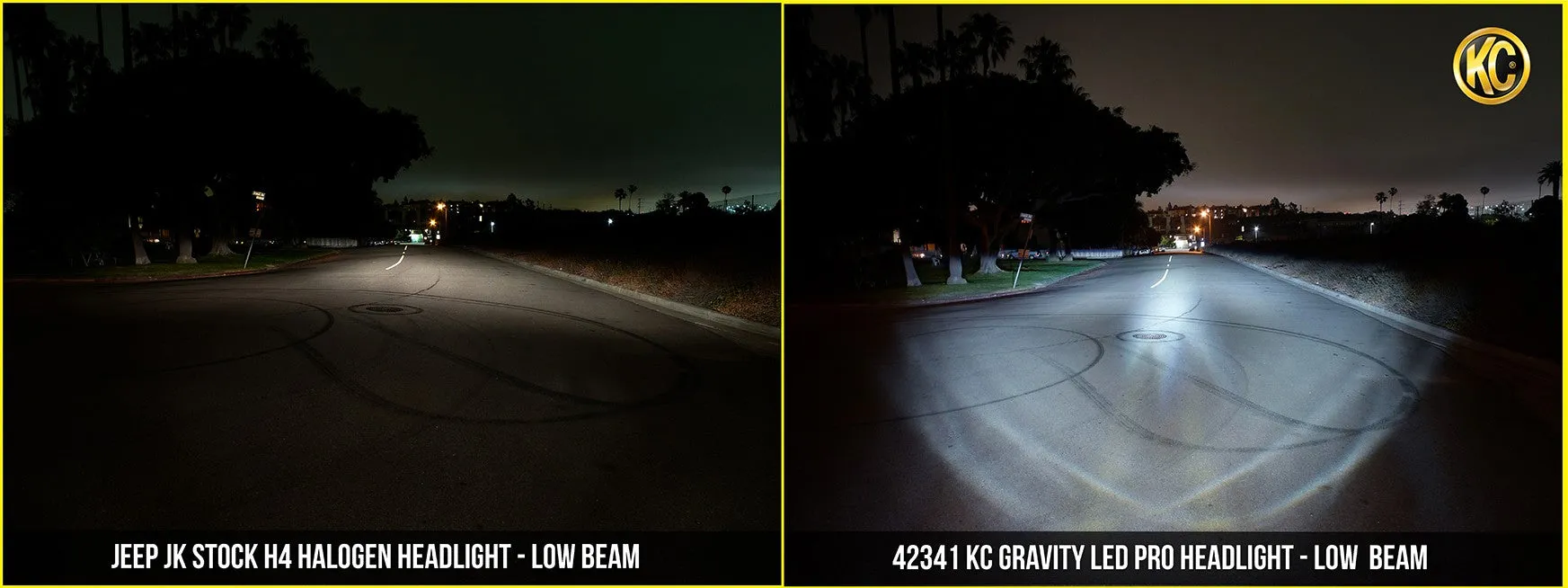 KC HiLites Gravity® LED Pro 7" Headlight DOT Pair Pack System - Jeep JL/Gladiator