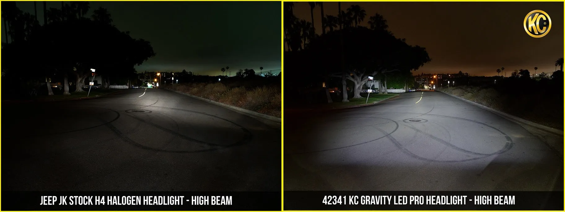 KC HiLites Gravity® LED Pro 7" Headlight DOT Pair Pack System - Jeep JL/Gladiator