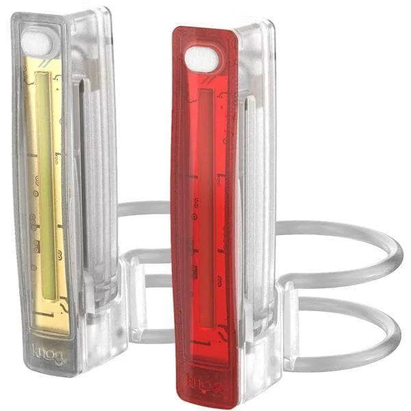 Knog Plus Twinpack - Translucent