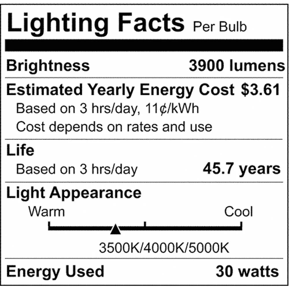 LED 4-ft Linear Strip Light White Finish CCT Tunable 100-277V EM & Sensor