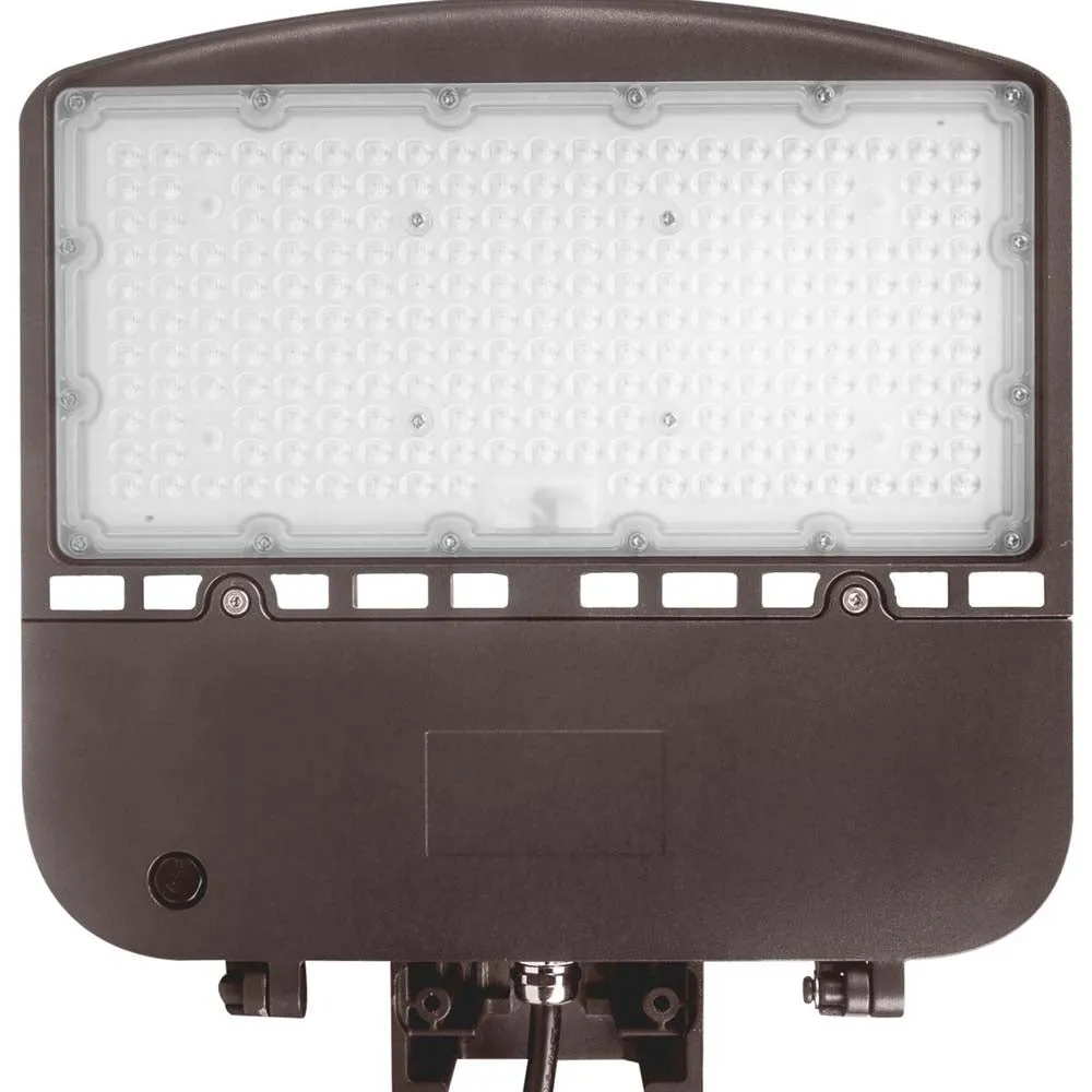 LED Area Light Type III 200W Bronze Finish 5000K 120-277V