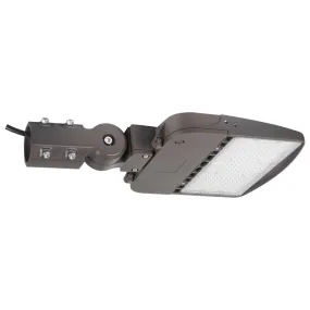 LED Area Light Type III 200W Bronze Finish 5000K 120-277V