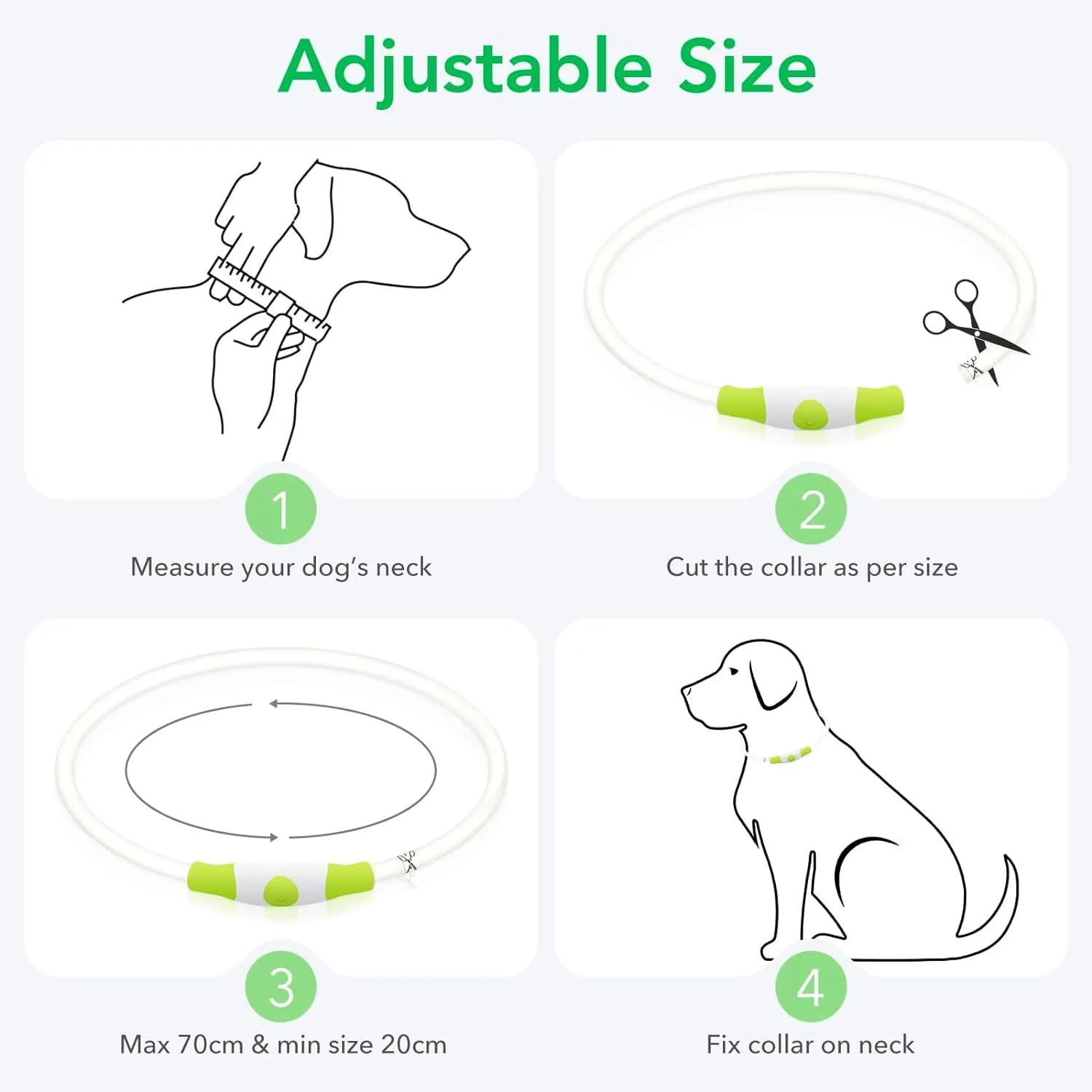 LED Dog Collar - Meet Night Navigator! 🐾✨