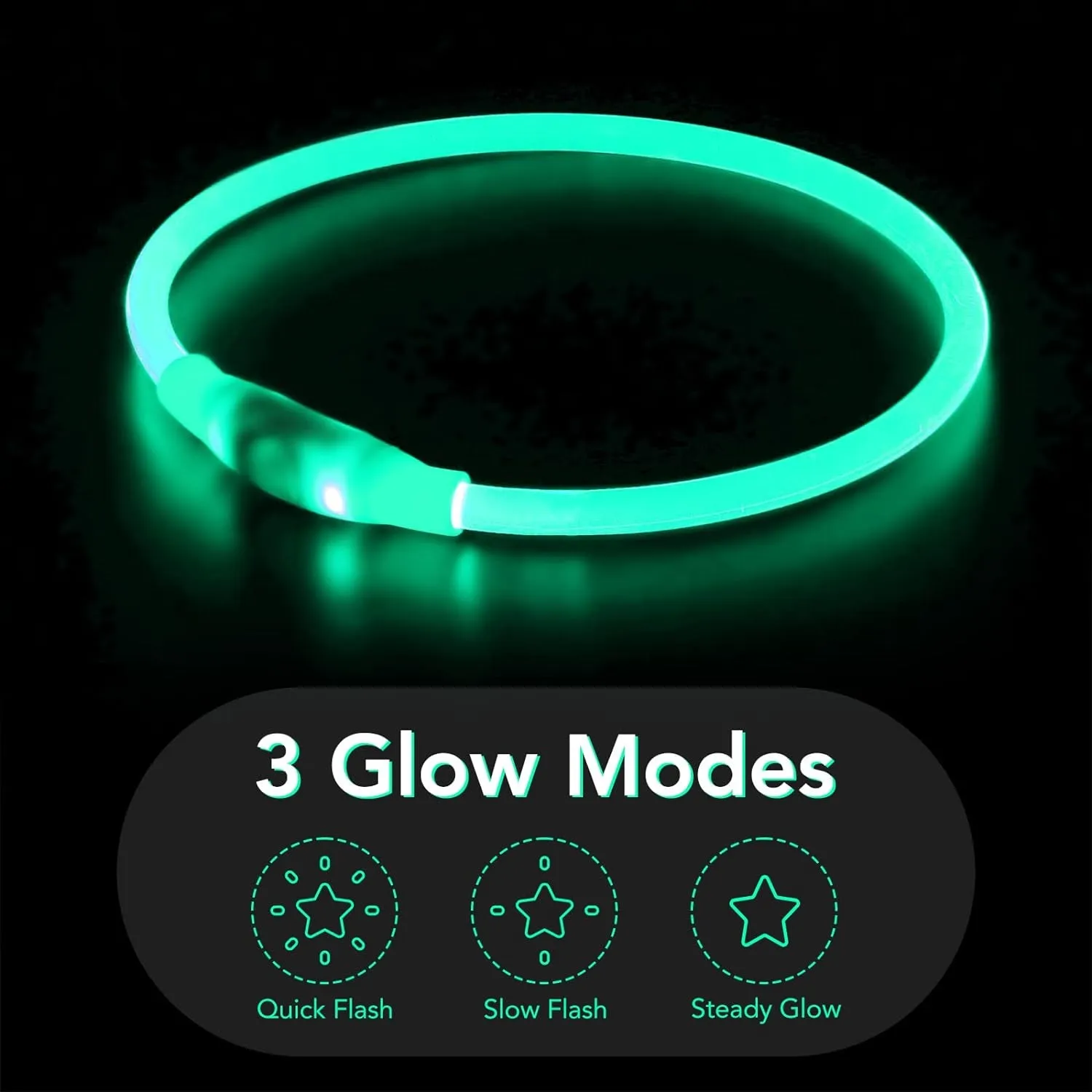LED Dog Collar - Meet Night Navigator! 🐾✨