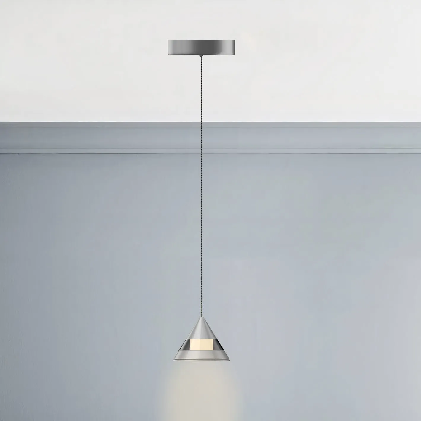 LED Pendant Light, Cone Shape, 5W, Dimmable, 3000K (Warm White)