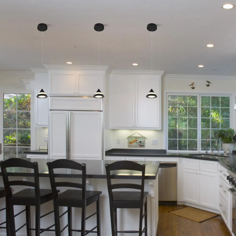 LED Pendant Light, Cone Shape, 5W, Dimmable, 3000K (Warm White)