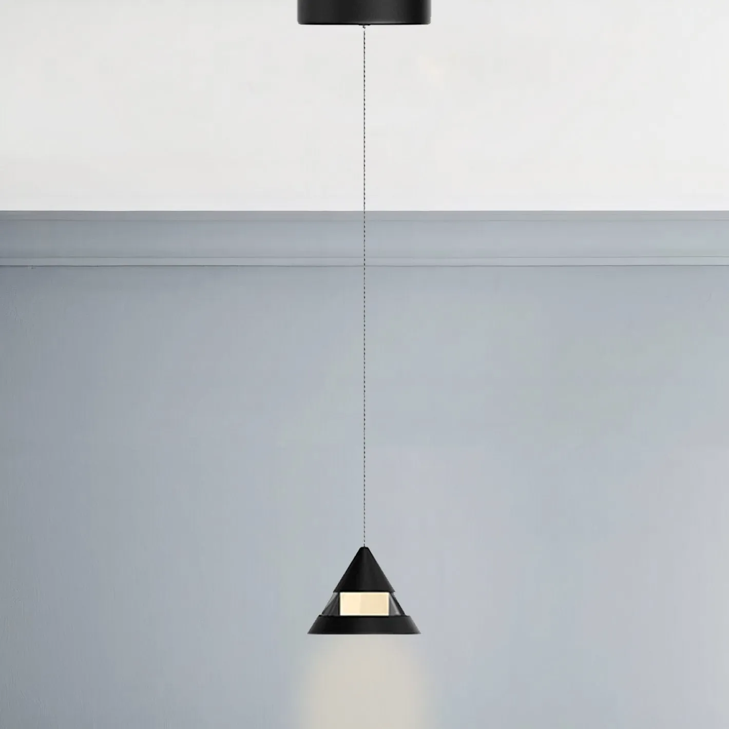 LED Pendant Light, Cone Shape, 5W, Dimmable, 3000K (Warm White)