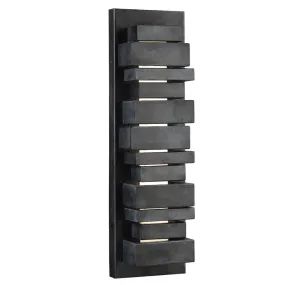 Ledgend Outdoor Lighting in Dark Weathered Zinc