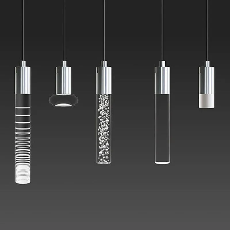 Light Guide Bubbles Pendant Light