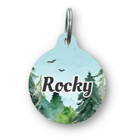 Living Nature Circle Pet Tag