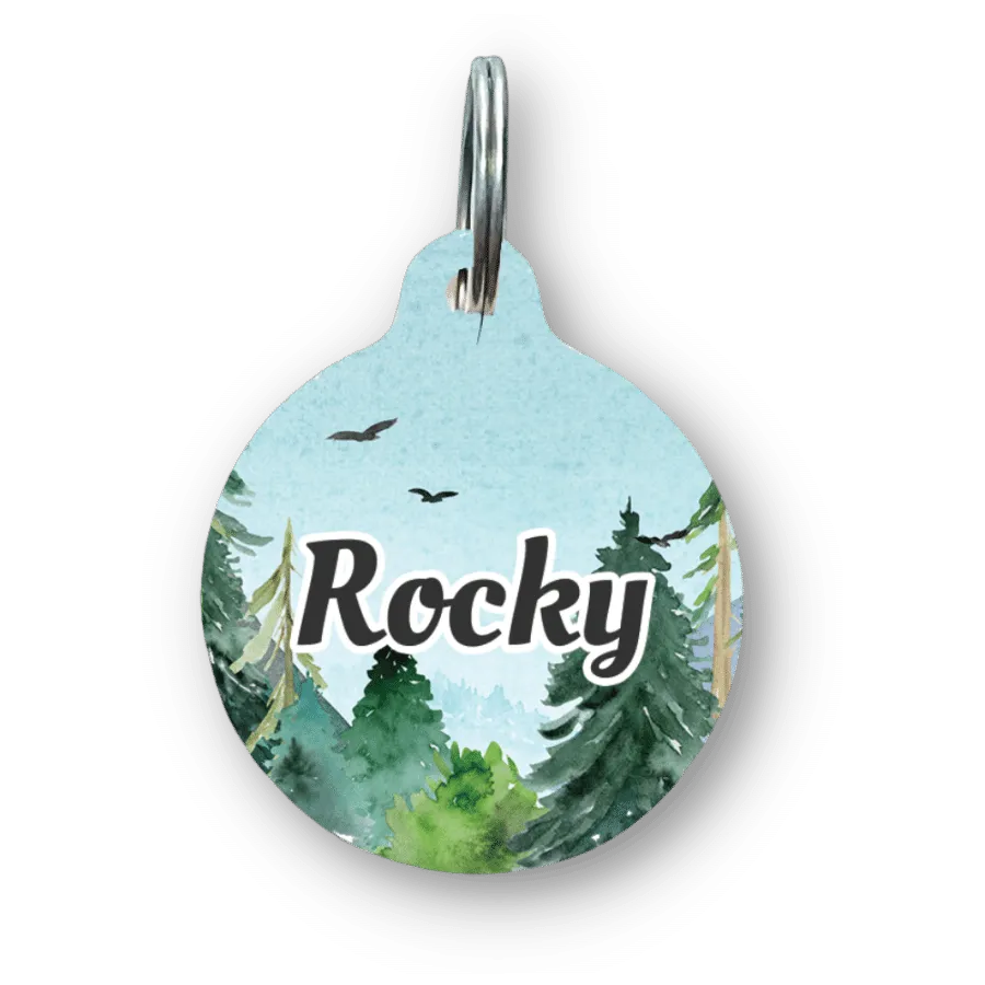 Living Nature Circle Pet Tag