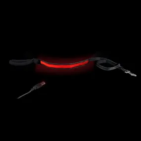 Loomo Comfort Handle LED Dog Lead Red