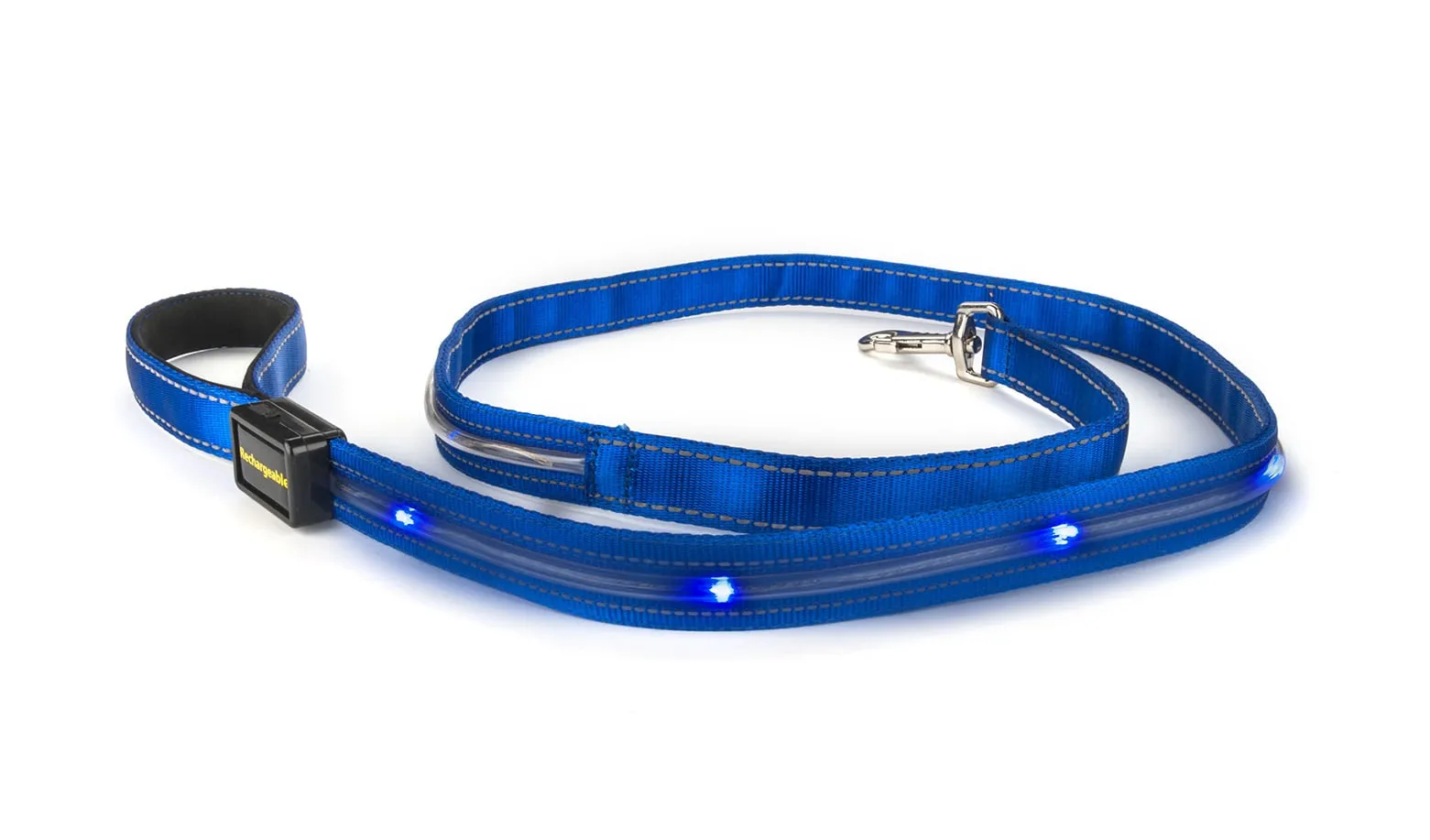 Loomo LED Dog Lead Blue