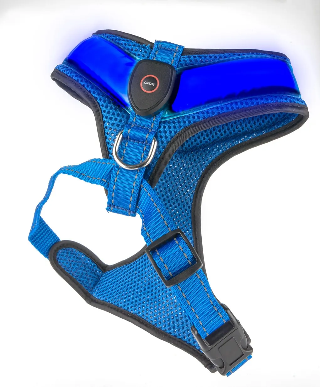 Loomo LED Mesh Harness Blue