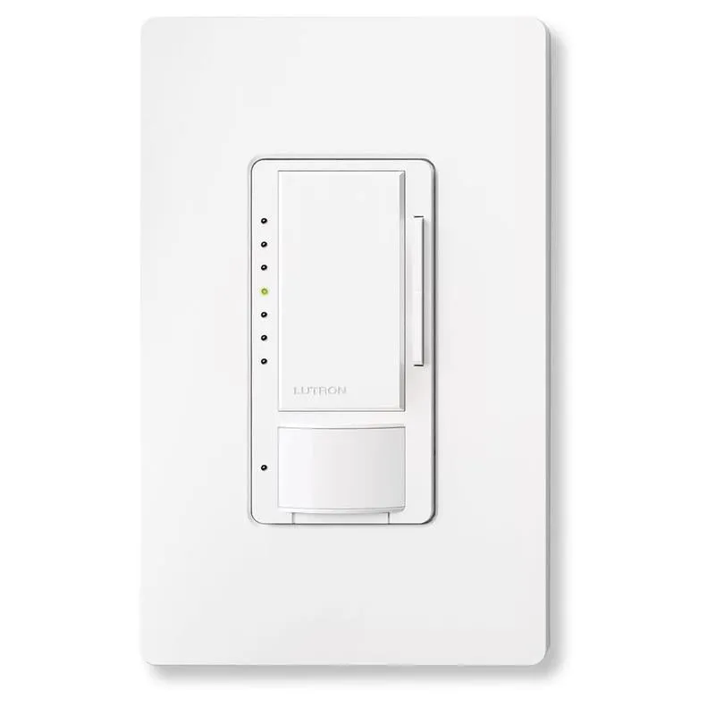 Lutron Maestro White 150 W 3-Way Dimmer Switch 1 pk