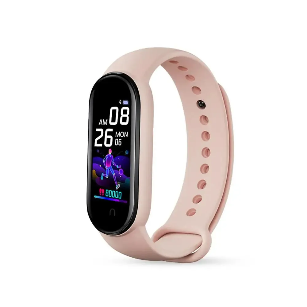 M5 Smartwatch - Bluetooth, Waterproof, Music, Heart Rate Monitor for Men & Women