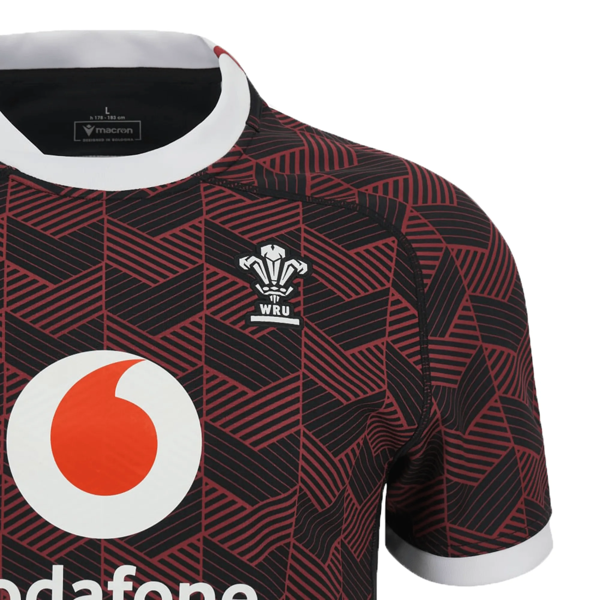 Macron Wales Rugby Union 23/24 Training Jersey