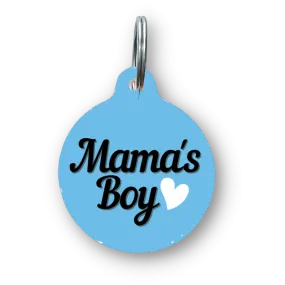 Mama's Boy Dog Tag