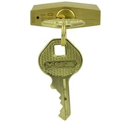 Master Lock Solid Brass Case Lock