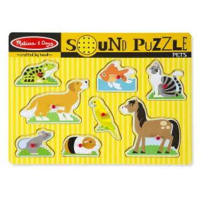 Melissa and Doug Sound Puzzle Pets Ages 2  Item # 730