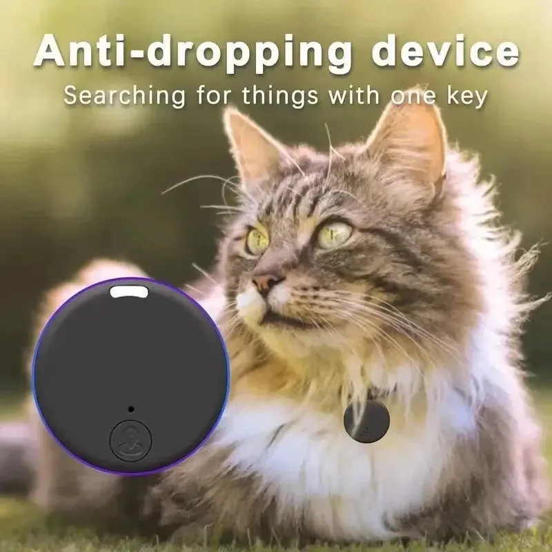 Mini GPS Tracker - Bluetooth 5.0 Anti-Lost Device for Pets, Kids & Bags