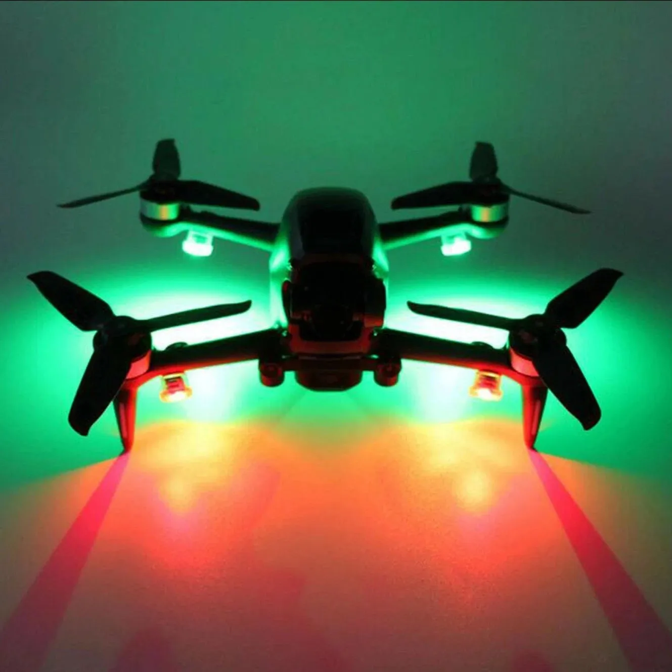 Mini LED Light for Bicycle, Aircraft with 7 Colors LED & 3 Flashing Mode