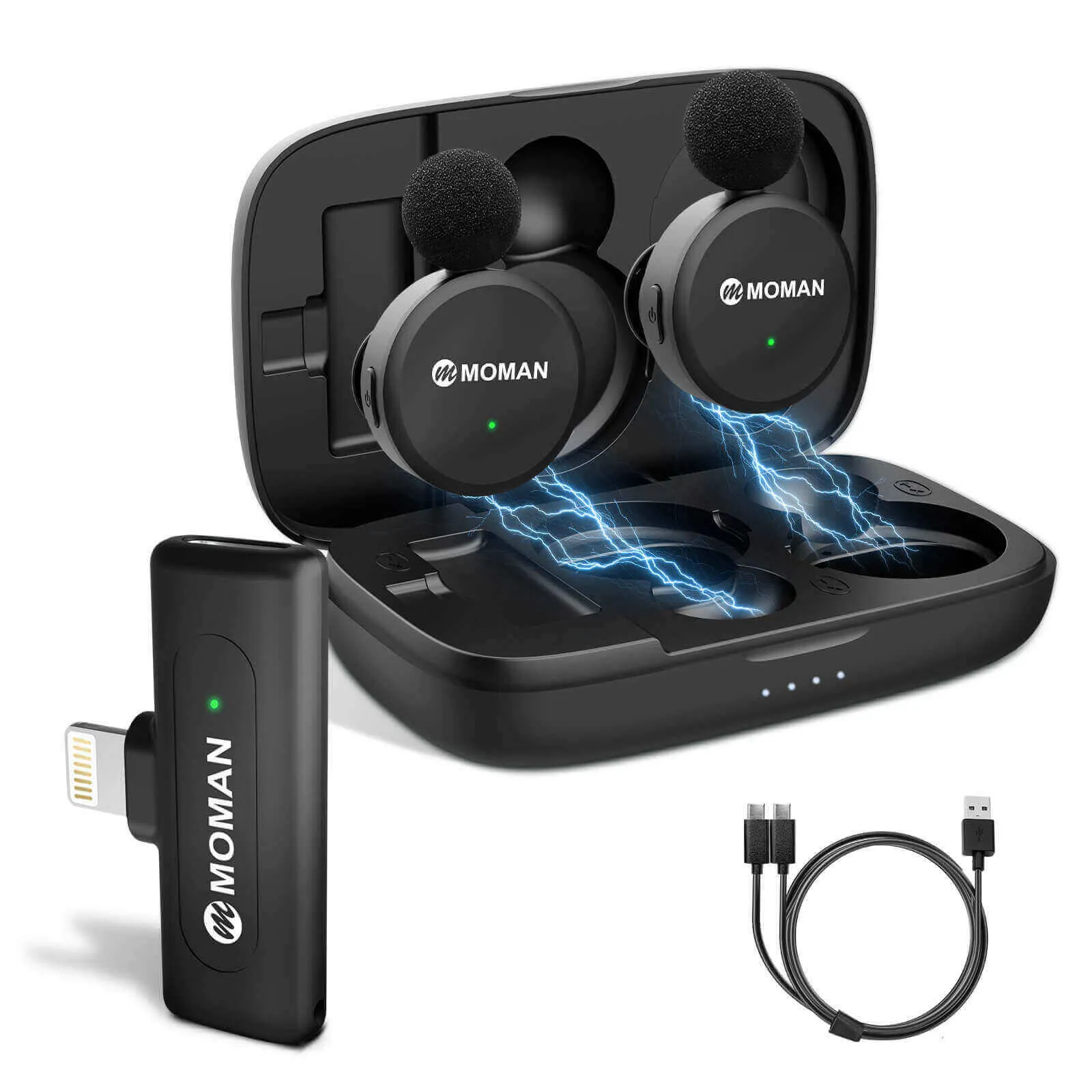 Moman CP2 Smartphone Wireless Microphone