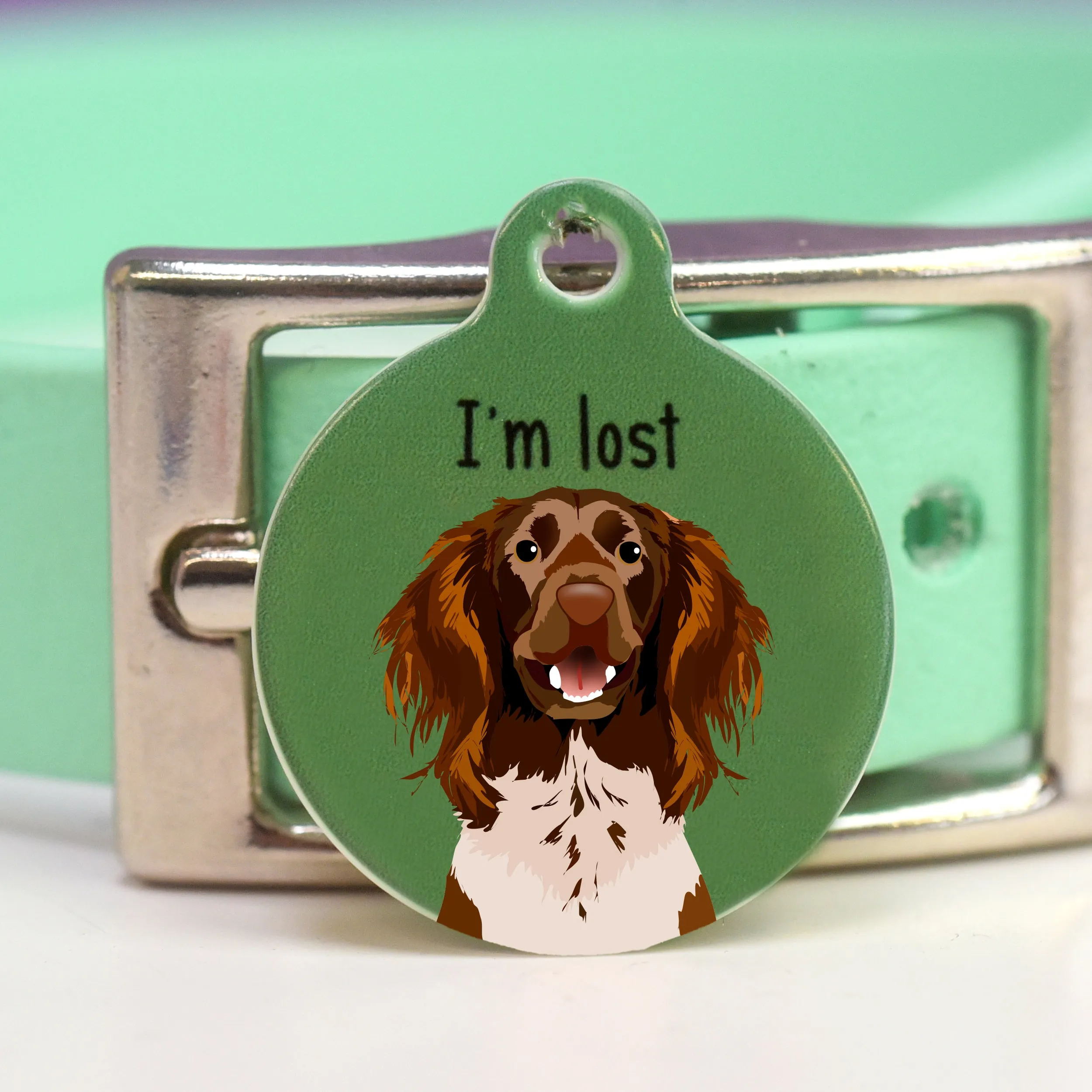 Munsterlander Dog Tag Personalised