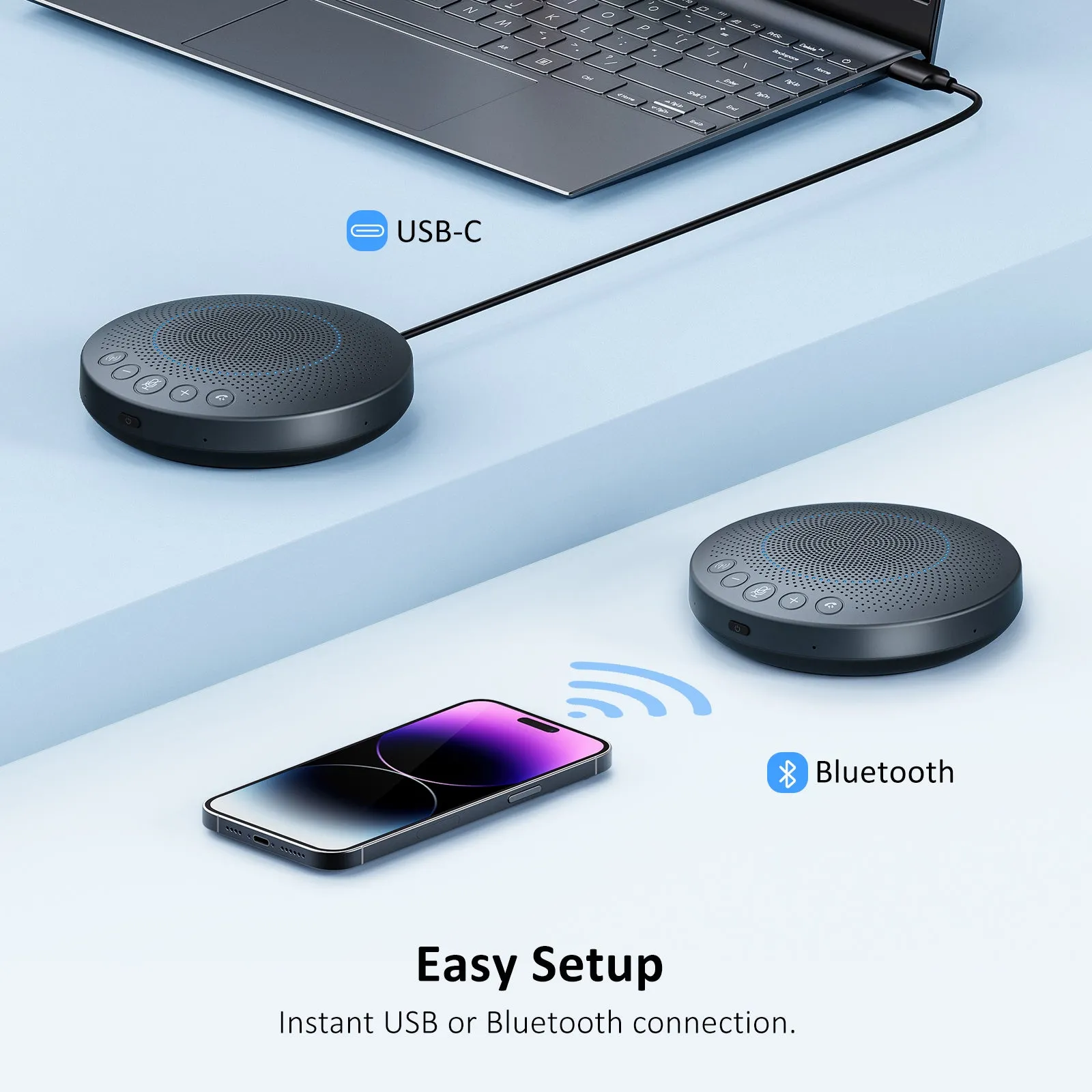 NexiGo SPK03 Bluetooth Speakerphone