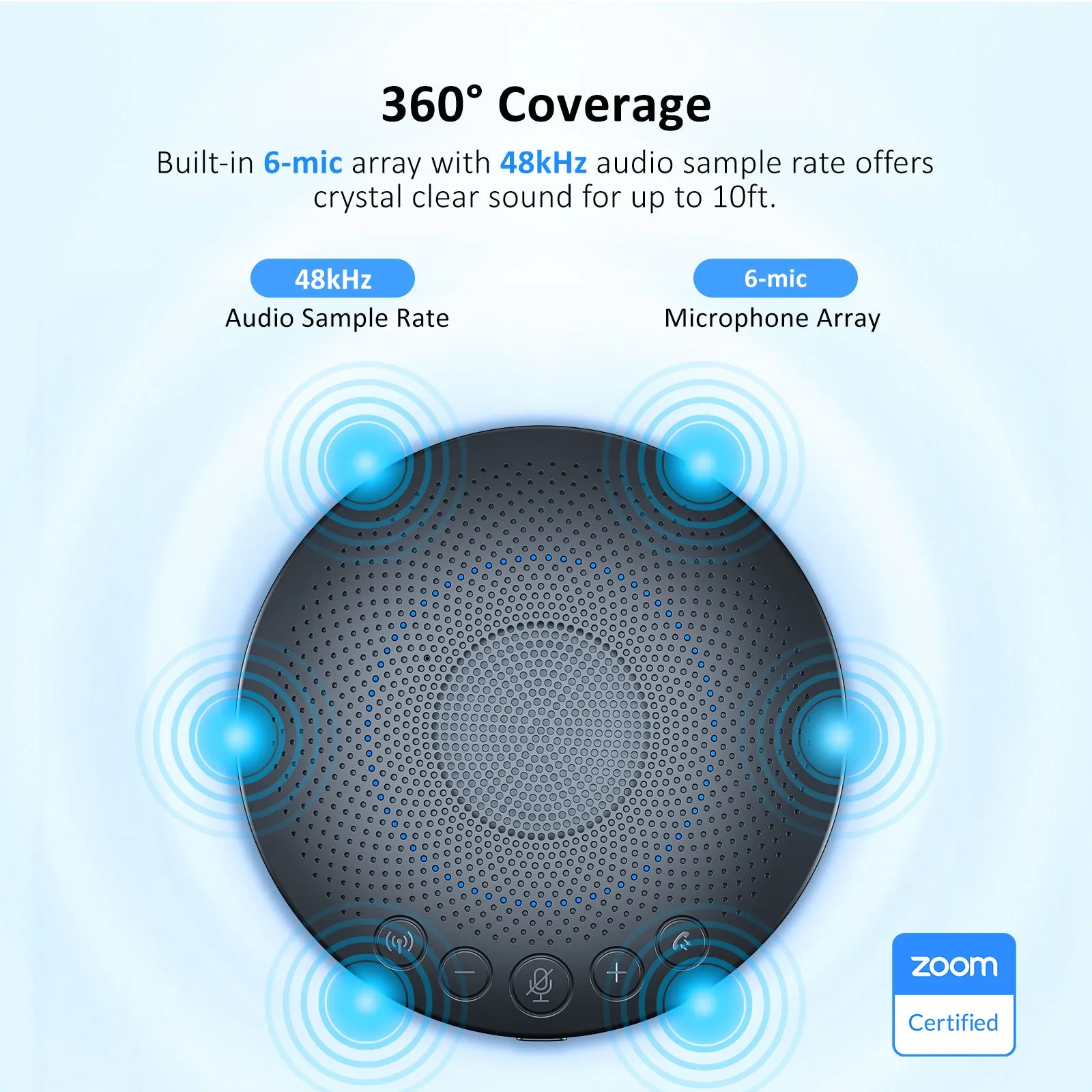 NexiGo SPK03 Bluetooth Speakerphone