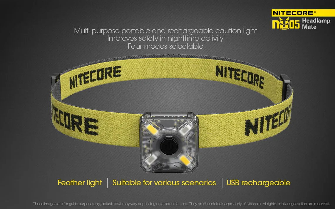 Nitecore NU05 Headlamp Kit