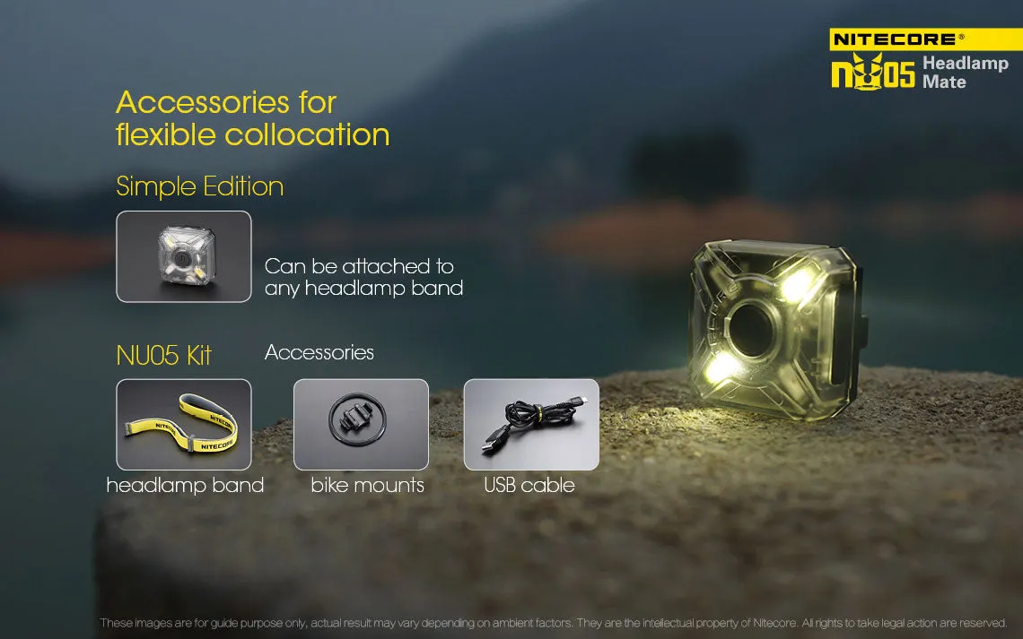 Nitecore NU05 Headlamp Kit
