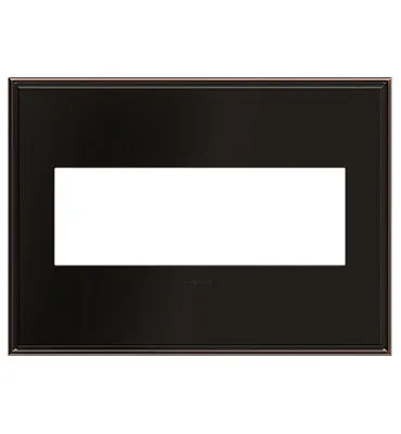 Oil Rubbed Bronze, 4-Gang  Wall Plate